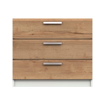 An Image of Piper 3 Drawer Chest Graphite (Grey)