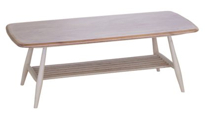 An Image of Ercol Originals Coffee Table Dead Matt Ash & Beech