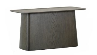 An Image of Vitra Wooden Side Table Large Dark Oak