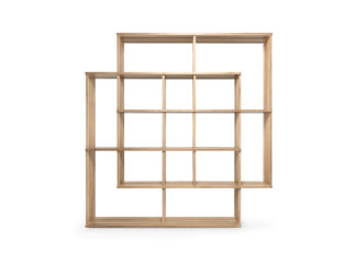 An Image of Wewood X2 Smart Shelf Oak