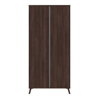 An Image of Jenson 2 Door Large Wardrobe Truffle