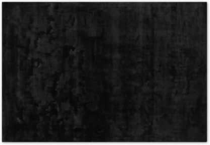 An Image of Merkoya Luxury Viscose Rug, Extra Large 200 x 300cm, Black