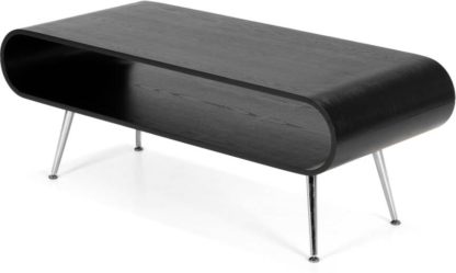 An Image of Hooper Storage Coffee Table, Black