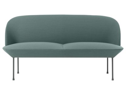 An Image of Muuto Oslo 2 Seater Sofa Steelcut 160 Grey