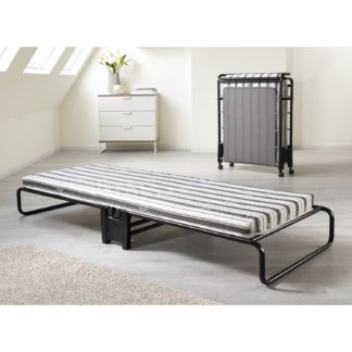 An Image of Jay-Be Advance Folding Bed with Rebound e-Fibre Mattress Black