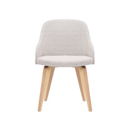 An Image of Rapallo Chair Natural Boucle Natural