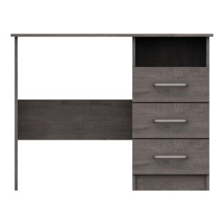 An Image of Parker Grey Dressing Table Dark Grey