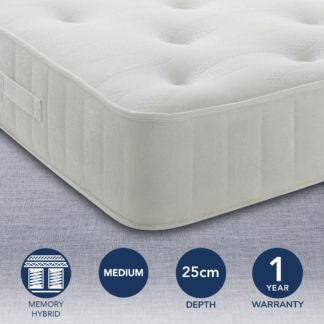 An Image of Maestro Memory Foam Mattress White