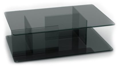 An Image of Case Lucent Coffee Table Bronze Glass