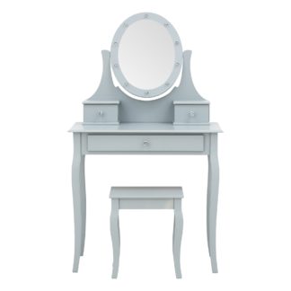 An Image of Grace LED Dressing Table Grey