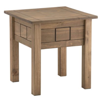 d8694de8c4f9fc8aeac24a21cdc888cea8e42dc406ffafdb7239571f31fbe621-1.jpg An Image of Santiago Pine Lamp Table Brown