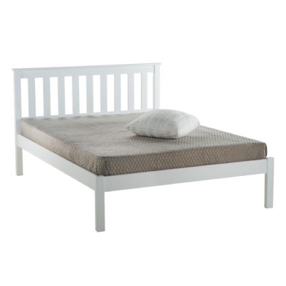 An Image of Denver Low End Bed Frame Grey