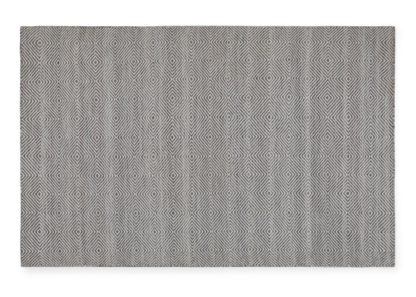 An Image of Heal's Romilly Recycled Rug Grey 120 x 180cm
