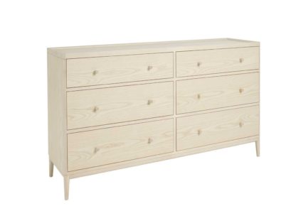 An Image of Ercol Salina Wide 6-Drawer Chest