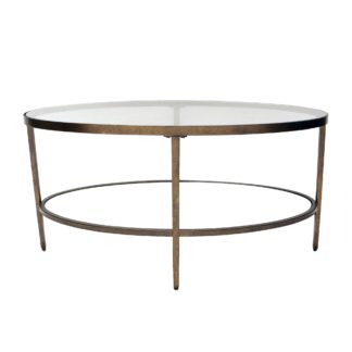 An Image of Caprice Coffee Table Brass