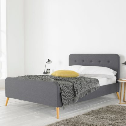 An Image of Renee Bed Frame Grey