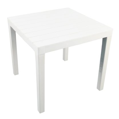 An Image of Trabella Roma Square Table Grey