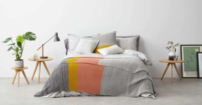e697f7b0e5633422d2bed16ed13e636c17647949e8cc9aaaea48ab5c7d1ba42a.jpg An Image of Digby 100% Cotton Knitted Bed Throw 150x200cm, Multi