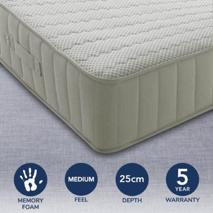 An Image of Memory Comfort Mattress White