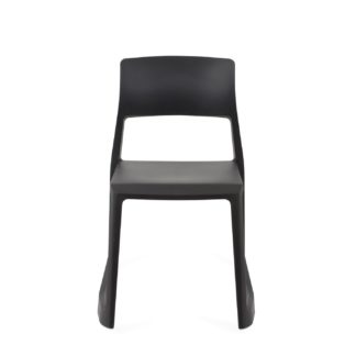 An Image of Vitra Tip Ton Chair Basic Dark