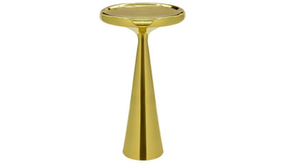 e83b10d8be6429dc4da9dbd54d73c86bd39ca749da057bac6bfd1bdf9c0a469c.jpg An Image of Tom Dixon Spun Tall Table Brass