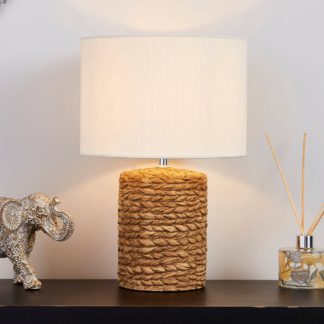 An Image of Yasmin Table Lamp Brown