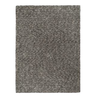 An Image of Natural Floss Shaggy Rug Grey