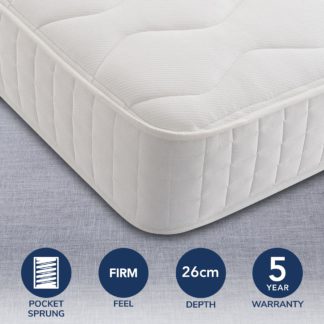 An Image of Silentnight Memory Pocket 1000 Mattress White