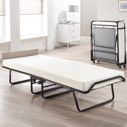 An Image of Supreme Memory Foam Folding Bed Black