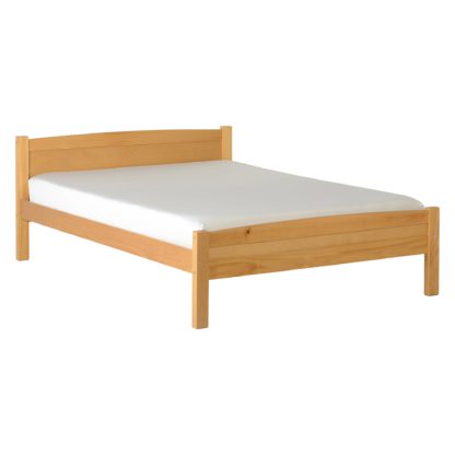 An Image of Amber Wooden Bedstead Pine