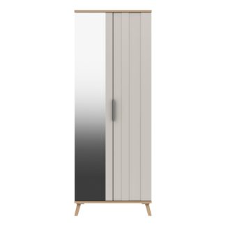 An Image of Murray 2 Door Wardrobe Off-White