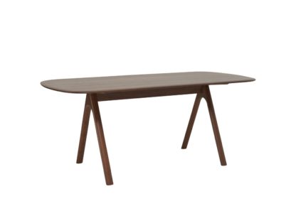 An Image of Ercol Corso Medium Dining Table Walnut