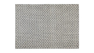 An Image of Linie Design Shimla Rug Black and White 170 x 240cm