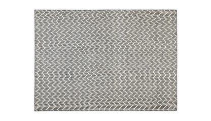 f2965c9485e14688e80cf20f9251f71bf9aaaa8e3aad46e44103c600b838a398.jpg An Image of Linie Design Shimla Rug Black and White 170 x 240cm