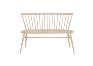 An Image of Ercol Originals Loveseat in Clear Matt Ash