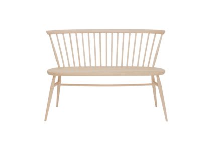 An Image of Ercol Originals Loveseat in Clear Matt Ash