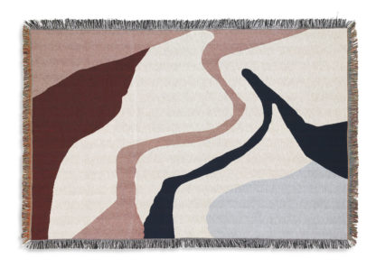 f55c92073529d01d4e353119998c4f6c2b4960ba5f2da8e7fda481dddc603aff.jpg An Image of ferm LIVING Vista Throw Dark Blue
