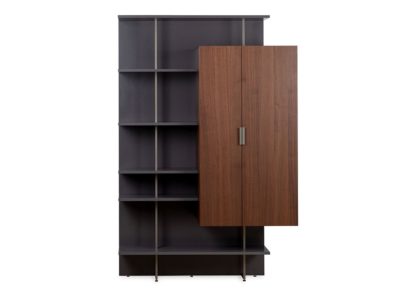 An Image of Ligne Roset Everywhere Shelving Unit With Cupboard