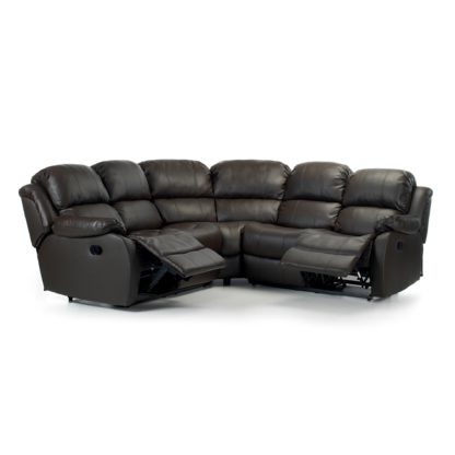 f7a7a6f4ffa72b5328c793c649547da19edab2d0f285cb32278fb319dd0c78b5-2.jpg An Image of Anton Bonded Leather Reclining Corner Sofa Black