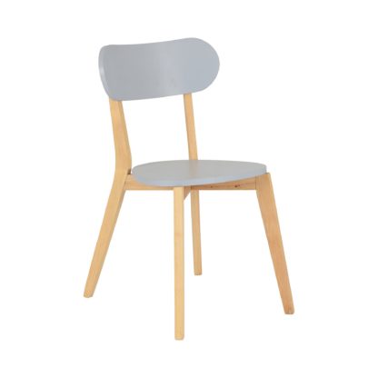 An Image of Julius Set of 2 Dining Chairs White