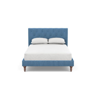 An Image of Heal's Balmoral Bedstead DoubleTejo Recycled Cobalt