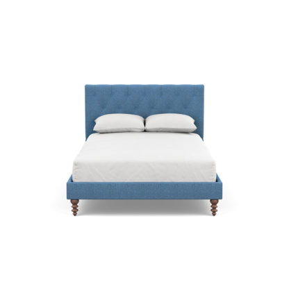 An Image of Heal's Balmoral Bedstead DoubleTejo Recycled Cobalt