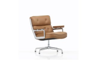 An Image of Vitra Lobby Swivel Chair 105 With Armrests