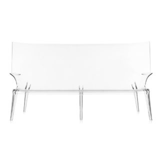 An Image of Kartell Uncle Jack Sofa Crystal