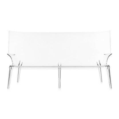 An Image of Kartell Uncle Jack Sofa Crystal
