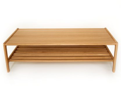 An Image of SCP Agnes Coffee Table Oak