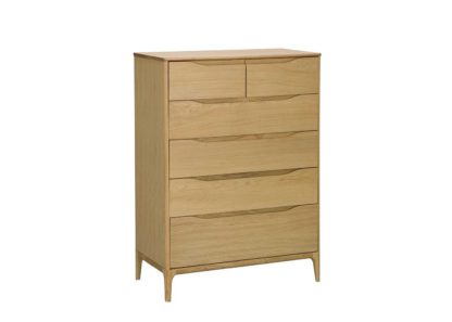 An Image of Ercol Rimini 6-Drawer Chest Wide