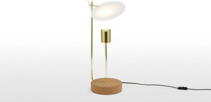 An Image of Moonrise Table Lamp, Cork & Brass