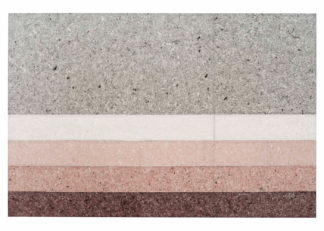 An Image of Gandia Blasco Nuances Rug Line Burgundy 200 x 300cm