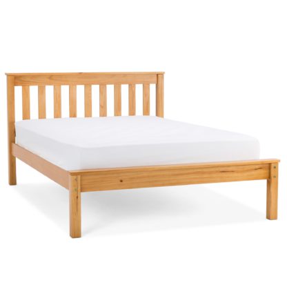 An Image of Denver Low End Bed Frame Grey